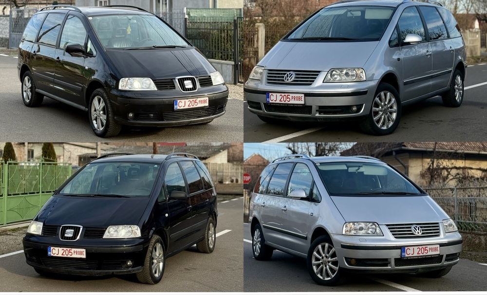 Vw Sharan/Alhambra 1.9 Tdi 131Cp 2006 7 Locuri /Rate fixe/Finantare