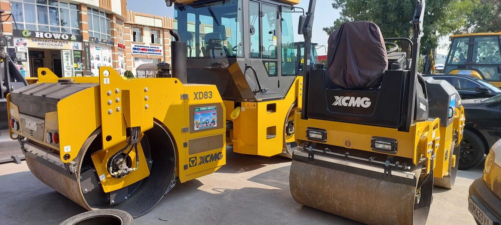 Двухвальцовый тандемный каток XCMG XD83 8 ТОН