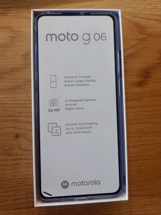 Motorola g06 чисто нов