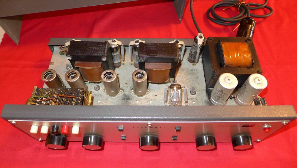 Музейна антика oт 1963г   :  K & H Telewatt VS56 студиен лампов амп