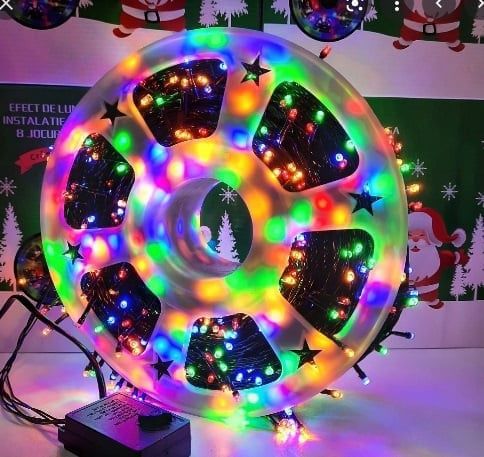 Instalatie Multicolora Rola 50M si 500 LED