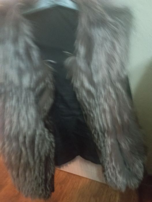 Жилет из песца 44