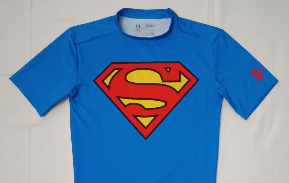 Under Armour UA Superman Alter Ego Compression оригинална тениска M