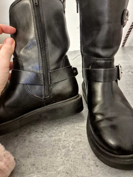 Cizme piele Zara fete 31