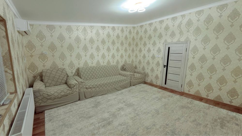 1 хона 55м² икки томонлама проект 4-қават мансард ор: Файзобод Масчит