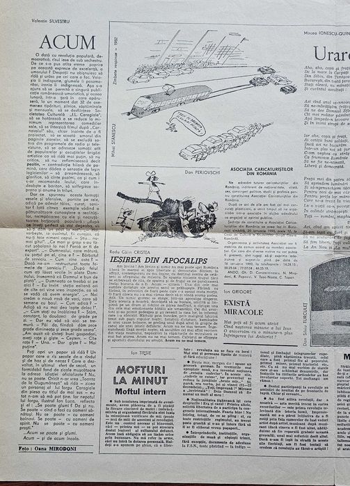 Lot Reviste Moftul Român 1989-1990, Numerele 1-5 (Include Ediția Specială de Revoluție)