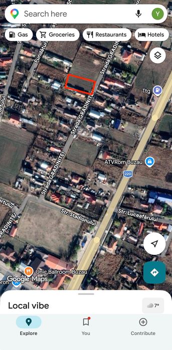 Teren intravilan în localitatea Poșta Câlnău