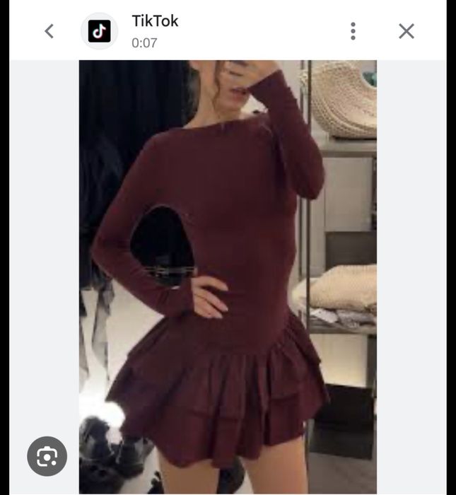 Viral рокля Zara xs