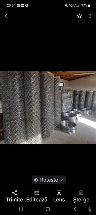 plasa gard la 2m/20ml.nu schimb.