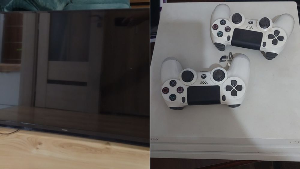 Ps 4 pro + Telefizor 42 tali birga