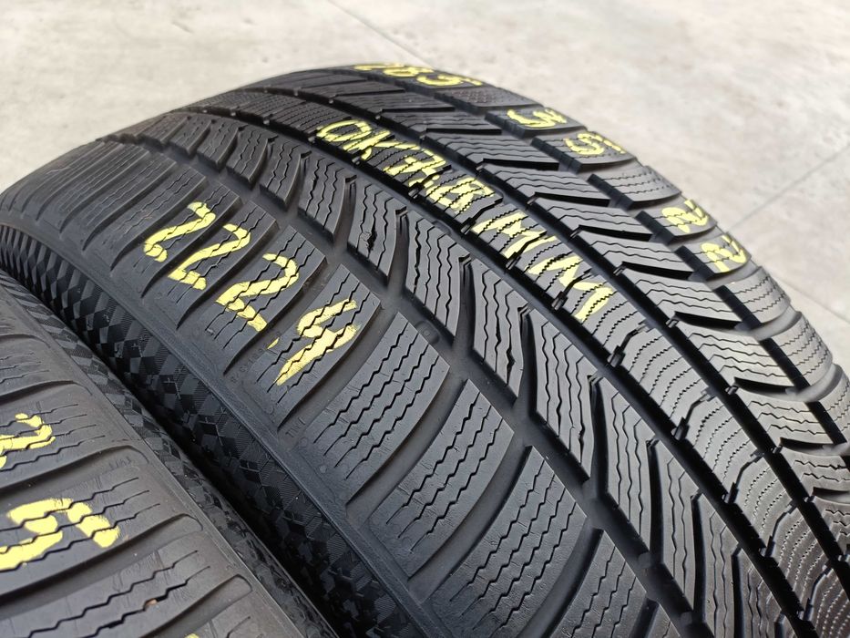 Set 4 anvelope de iarna 285 35 22 continental wintercontact TS 870P dot 2024