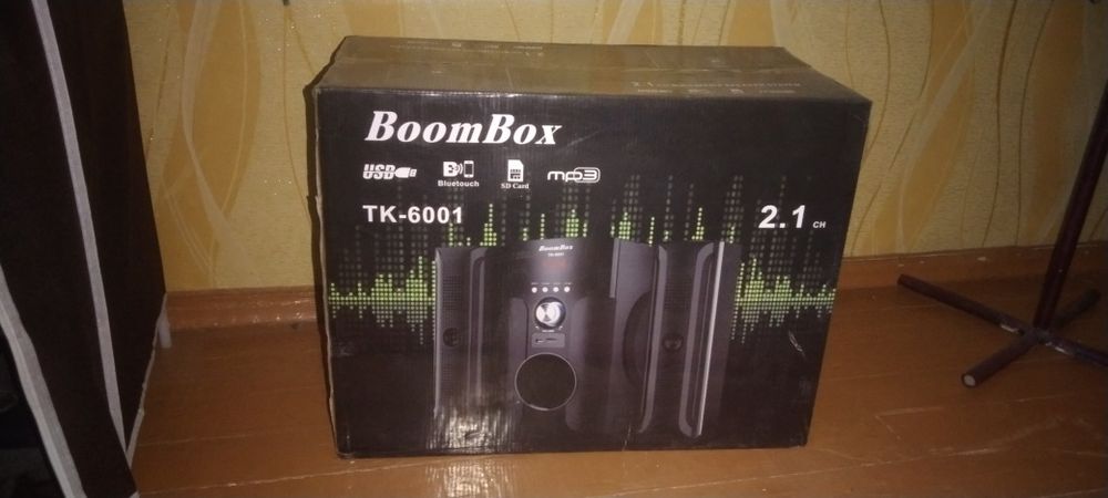 Бумбокс новый упаковка