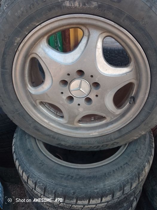 Диска от мерса с балонами