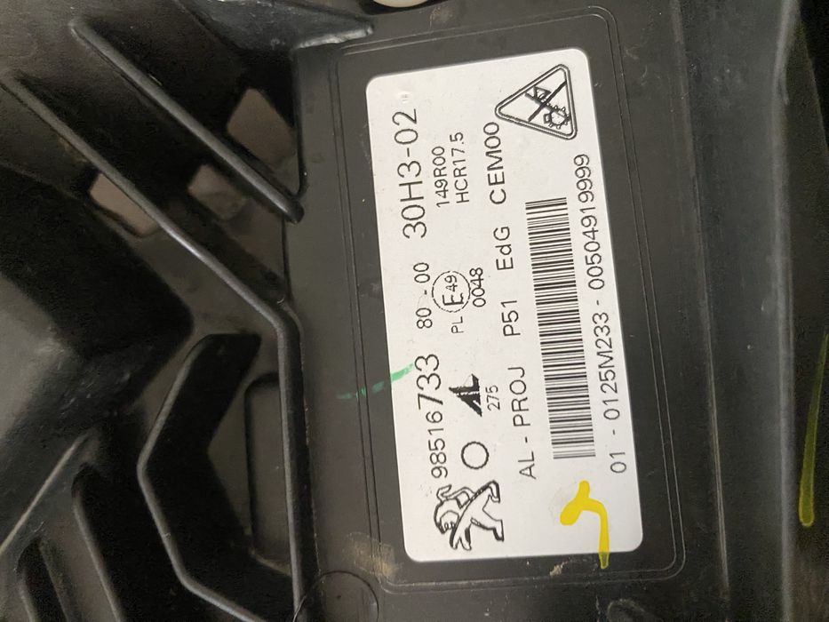 Far stanga full led Peugeot 308 an de la 2021