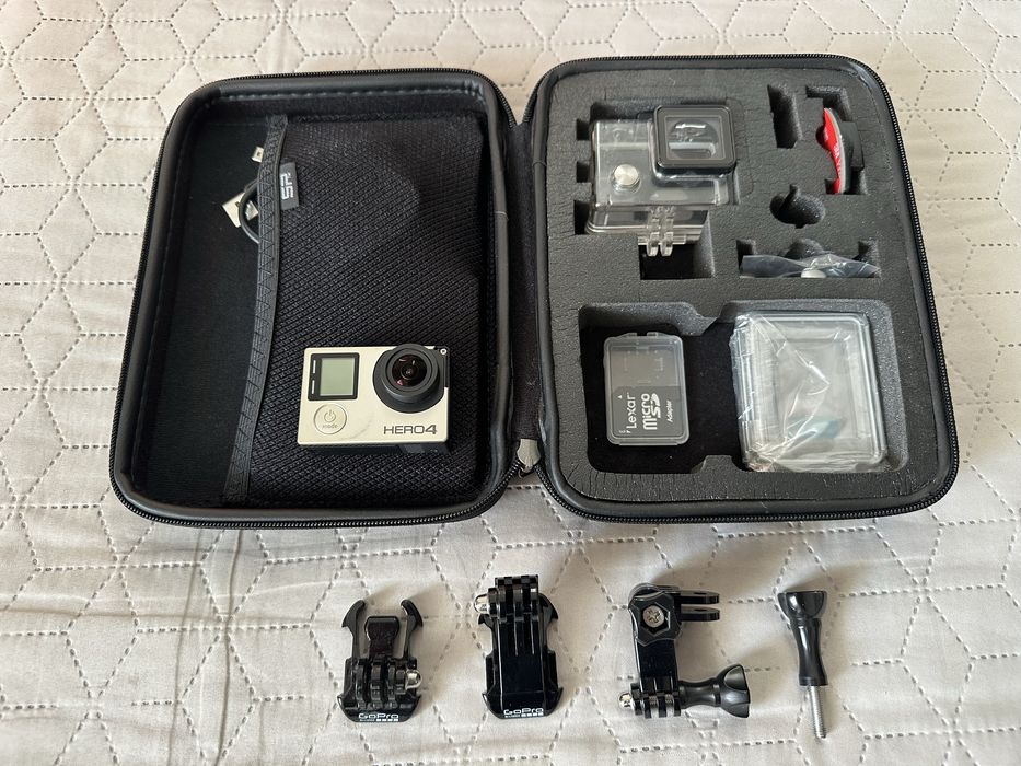 GoPro HERO4 Silver + аксессуары (комплект)