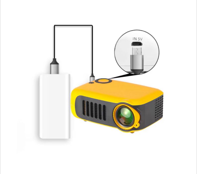 Mini proiector portabil