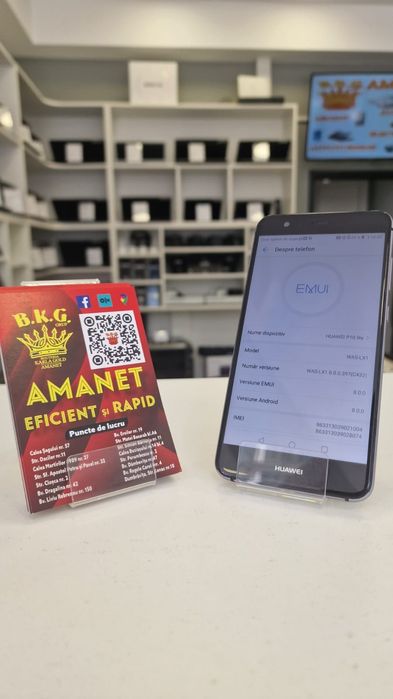 Huawei P10 Lite Amanet BKG