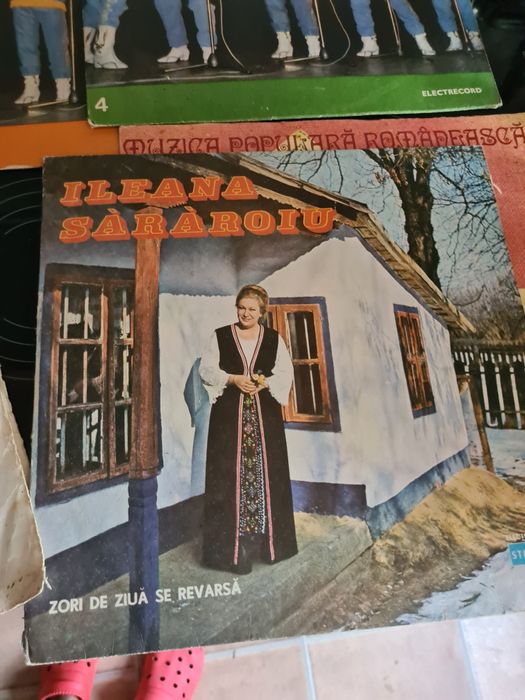 Discuri vinyl originale, 33 si 45 rpm, unele stereo