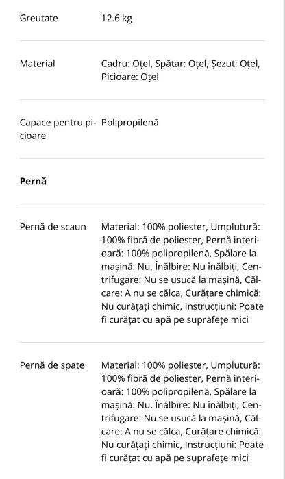 Balansoar nou cu eticheta