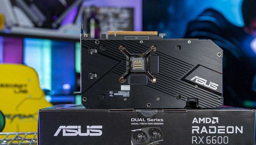 Нова видеокарта ASUS Radeon RX 6600 OC Gaming