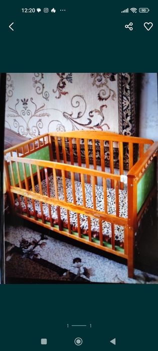 Продам детскую кроватку( манеж)