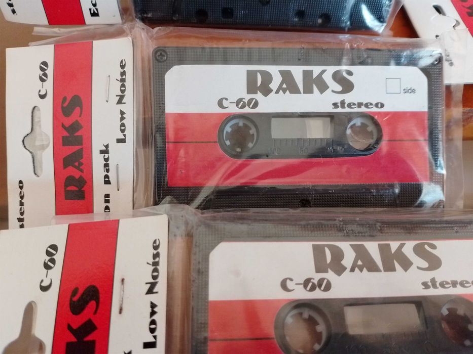 Аудиокасетки "С-60" "12бр х 0,40€" нови!+Доставка!