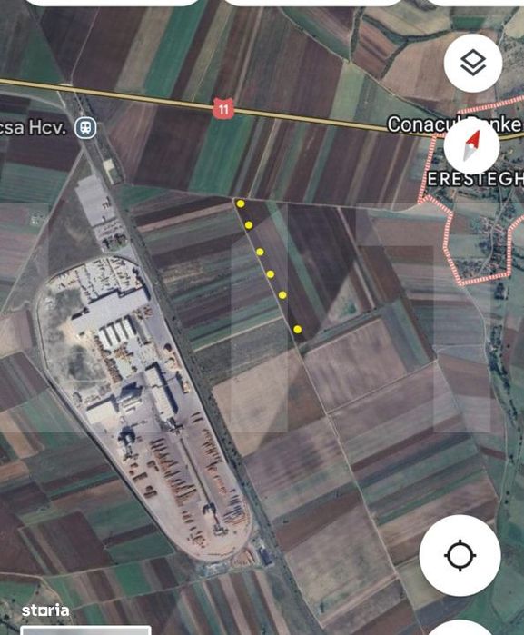 Teren arabil 9.000 mp in Moacsa – investitie intr-o zona agricola cu