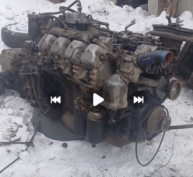 Продам  двигатель  с коробкой