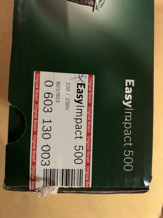Masina de gaurit Bosch Easy Impact 500, 550w, 3000 RPM NOUA