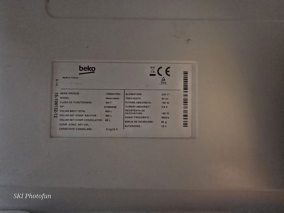 Vand combina frigorifica Beko