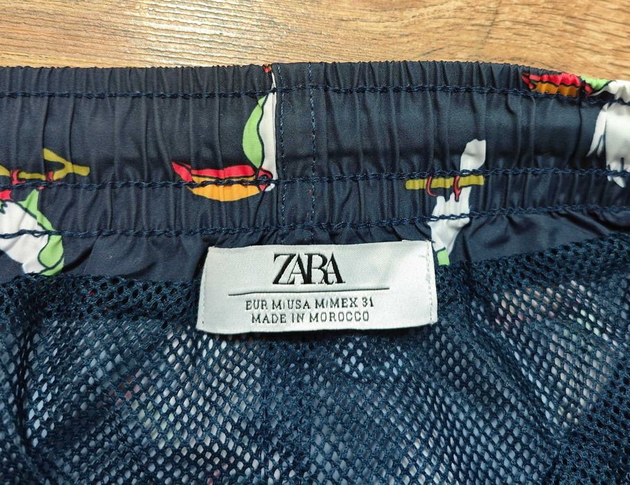 ZARA Мъжки бански на тукан Размер  М