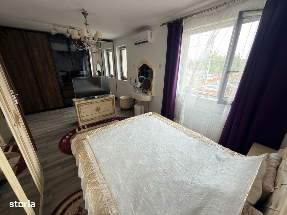 Casă tip capăt înșiruit – P+1+M, 4 camere – semi-mobilată și utilată