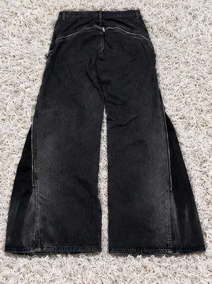 Rick Owens Bolan Banana Cut Jeans Negri