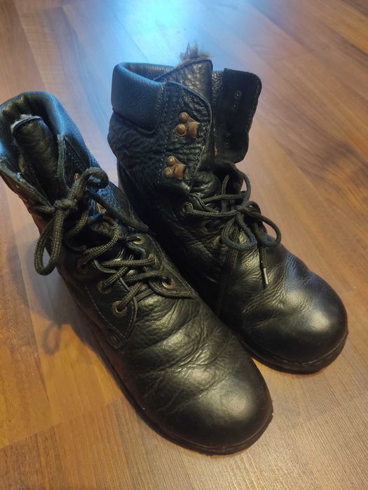 bocanci 42 imblaniti piele naturala