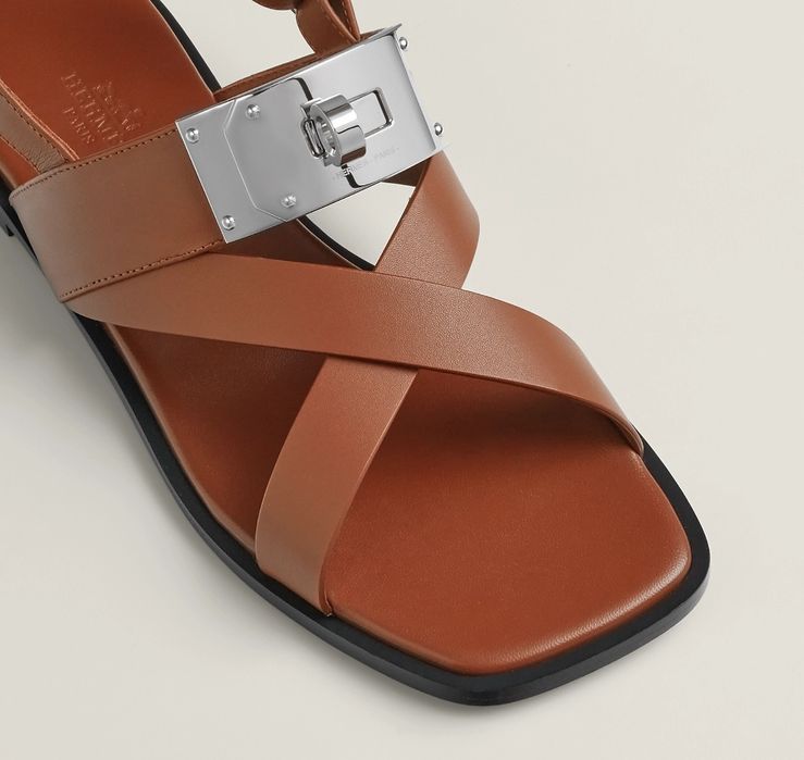 Hermès Ines Loro Piana Rebecca ест.кожа сандали