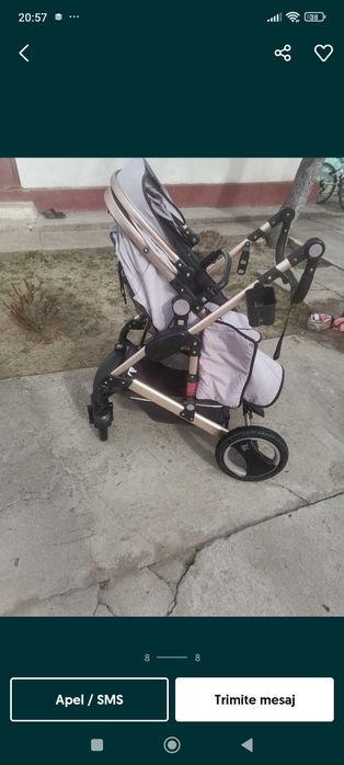 Vând scoica auto și carucior