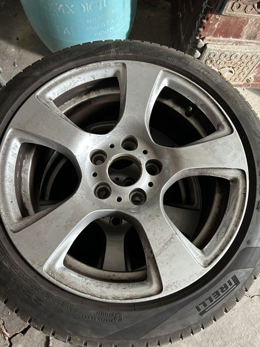Джанти 5x120 17" BMW с нови легни гуми 225/45/17