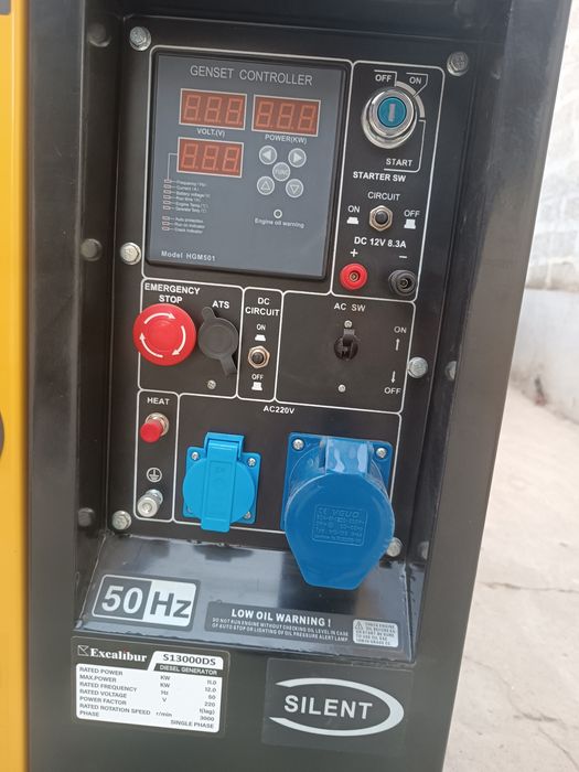 Generator asartimentlari bor.