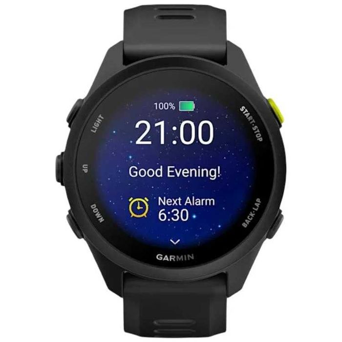 Smartwatch Garmin Forerunner 70,43 mm,AMOLED,GPS,Android/iOS,curea silicon,Black,sigilat