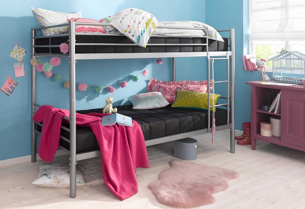 Метално двуетажно легло Atlantic home collection внос от Германия