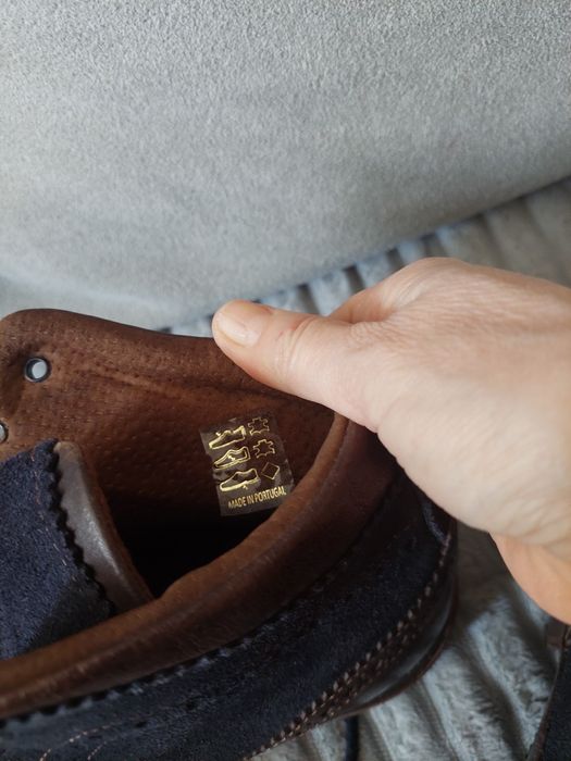 Ботинки мужские  зимние  BATA  кожа