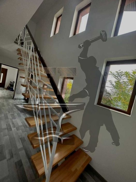 Scari interior + balustrada