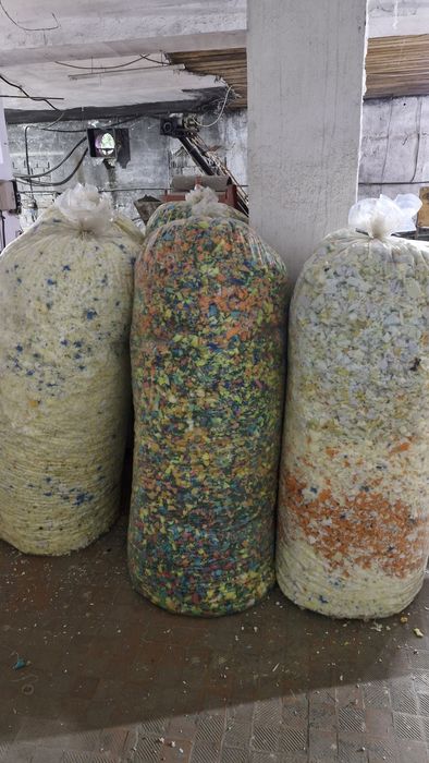 Наполнитель текстиль поролон крошка