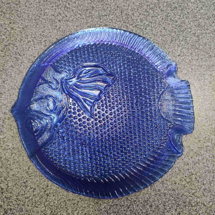 Винтидж синя чиния, купа Фабиола, 70-те г.