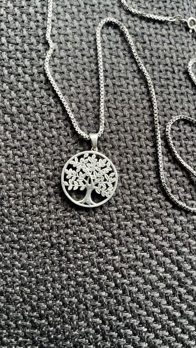 Серебро цепь кулон 925 lyaly