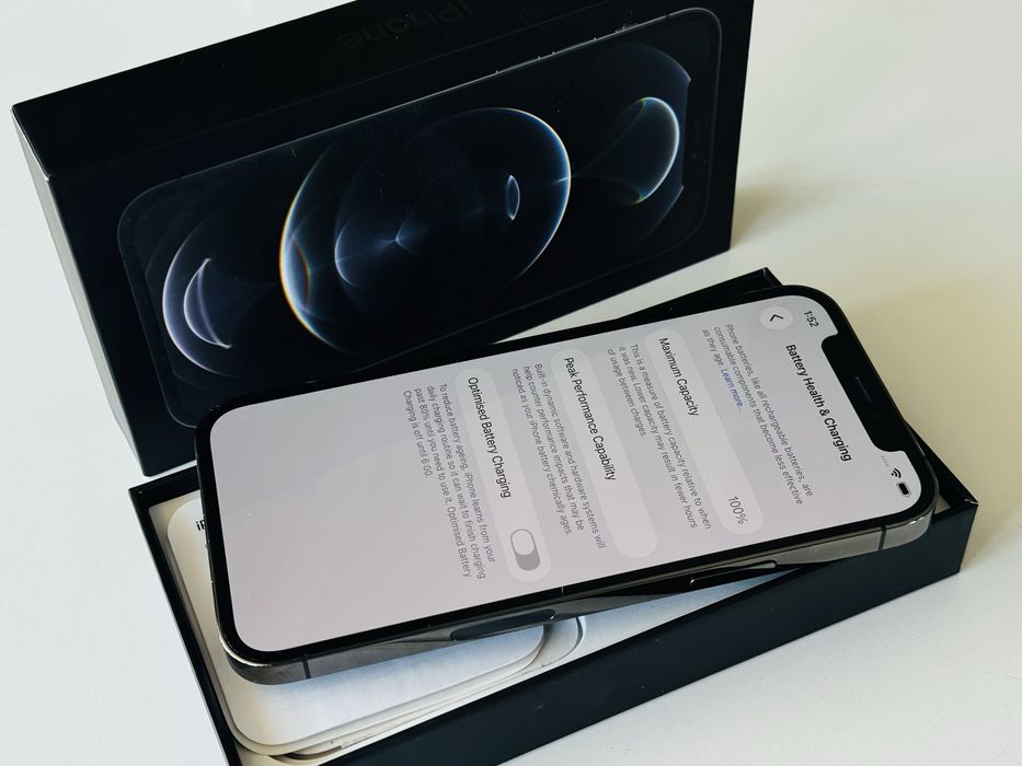 Iphone 12 Pro 128 Като нов! 100% Батерия! Гаранция 6 месeца