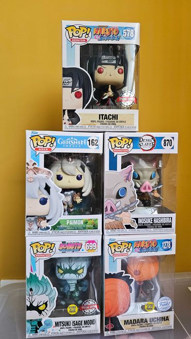 FUNKO Pop NARUTO, One Piece, Anime
