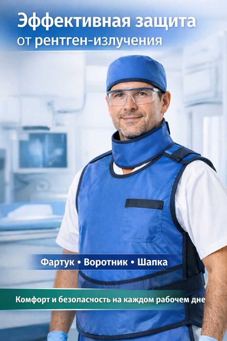 Рентгенозащитные изделия оптом, Fartuklar Vorotnik eng arzov variant