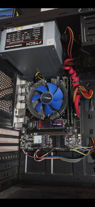 Мощная сборка на ddr4 i3 12100+ 16 gb + 256 NVME