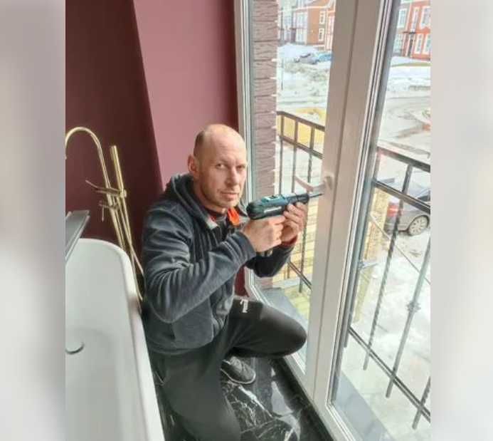 Ремонт окон с регулировкой и смазкой фурнитуры